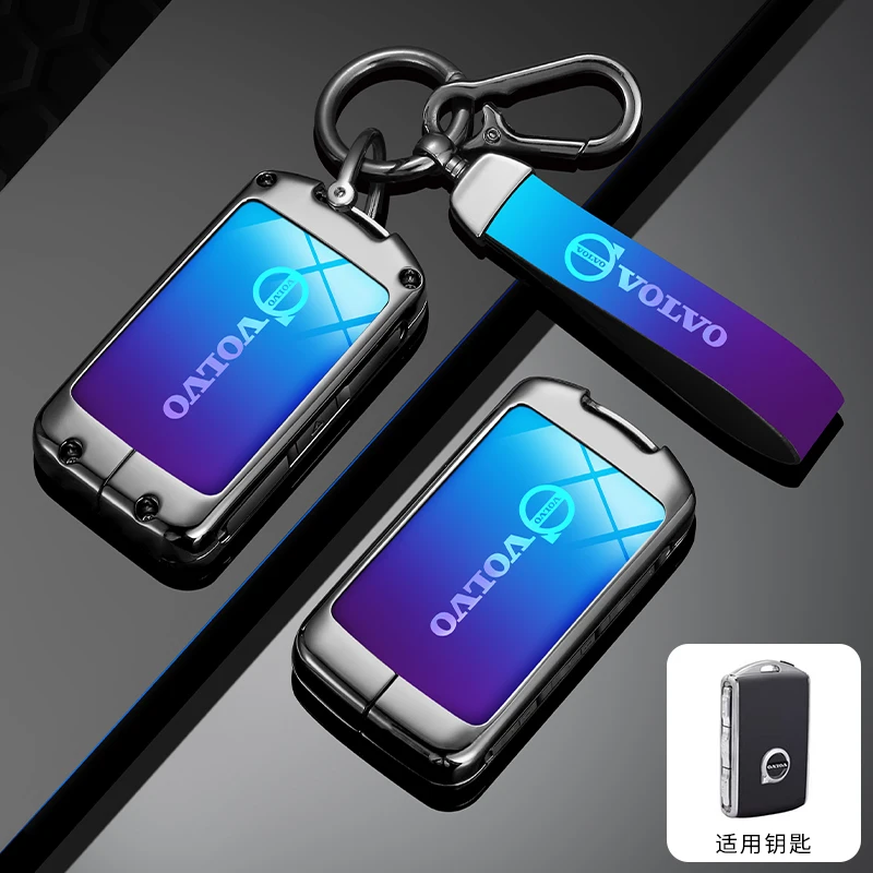 

Zinc Alloy Car Key Case Cover Key Bag Shell Holder For Volvo XC60 XC40 XC90 S90 V60 S60 V90 C40 Polestar 1 Polestar 2 Accessory
