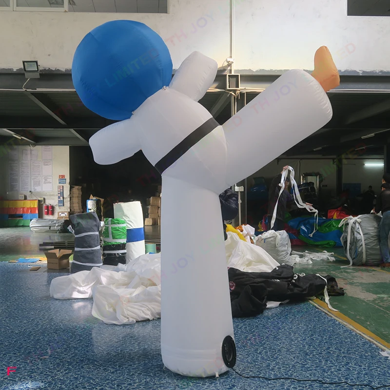 Nadmuchiwana lalka do taekwondo / nadmuchiwana figurka karate do reklamy, promocji - Super Kicking Boy Out
