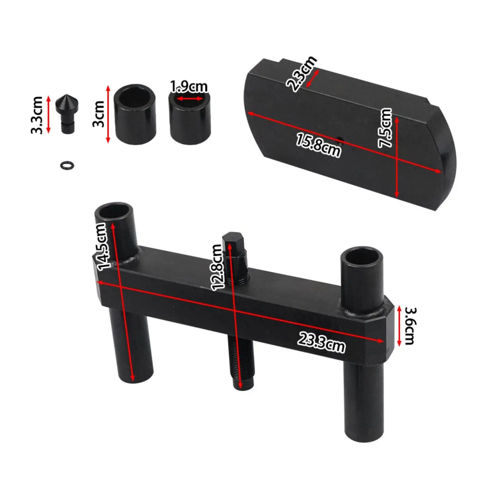 Upgraded Engine Sleeve Height Gauge 0 to 1 Inch Precision Cylinder Liner Indicator for ISX and X15