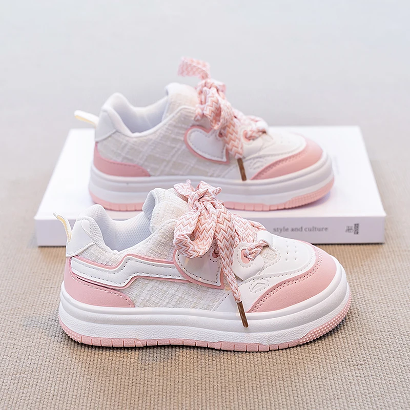 

Boys Sneakers Autumn Lightweight Soft-Soled Daddy Kids Skate Shoes Breathable Children Casual Shoes Versatile Girls Sneakers