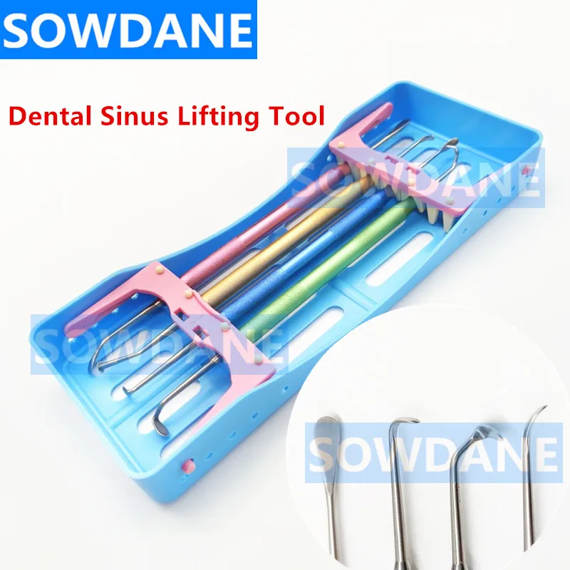 Dental Implant Surgical Sinus Lift Lifting Tool Dental Maxillary Lift Elevator Instrument Aluminum Handle Autoclavable