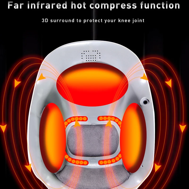 Rechargeable Knee Massager for Arthritis Electric Air Pressure Heated Knee Massager knee physiotherapy equipment