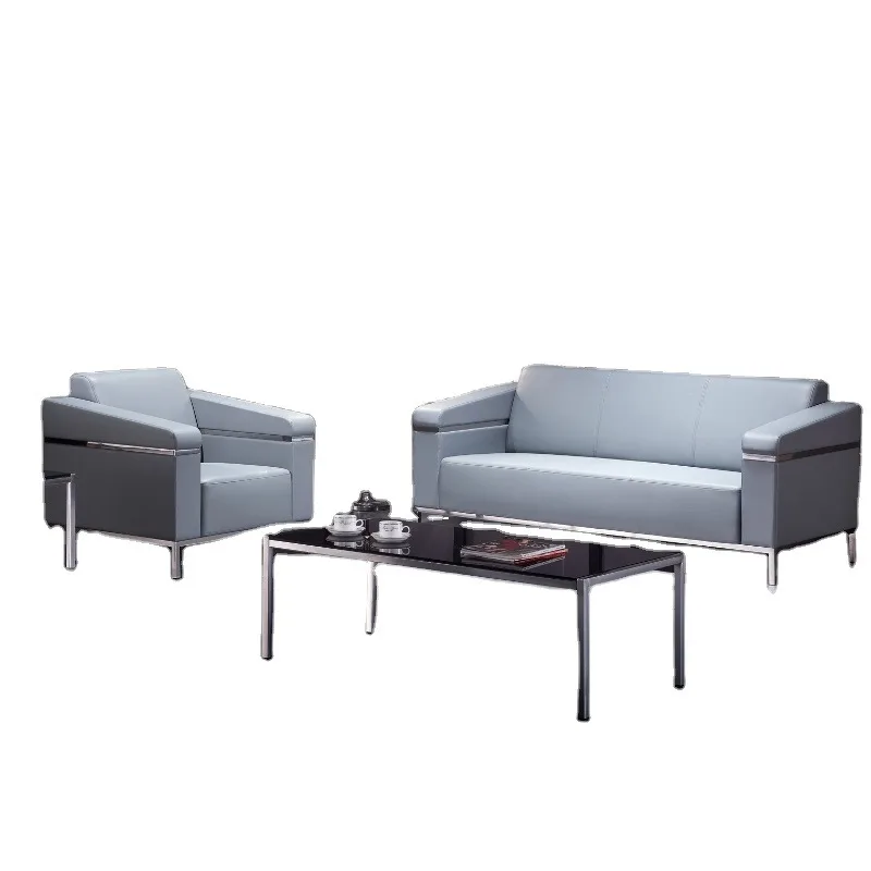 Modern Office Furniture Design Leather Sofa, Office Sofa Set