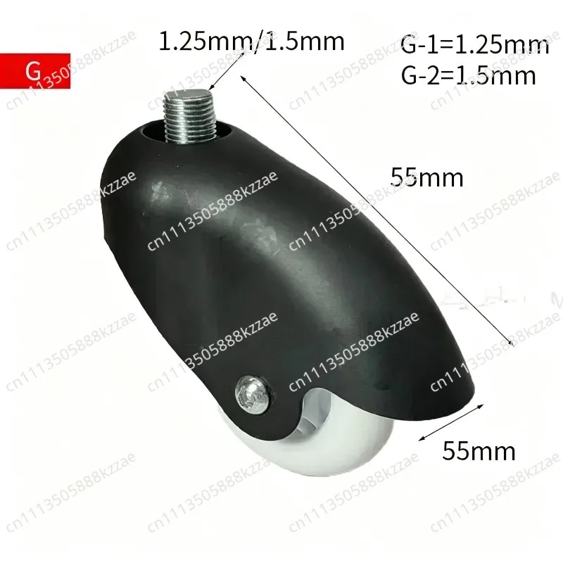 1pcs PU Wheel Assembly for Three-wheel Electric Kart Children Drift Trike Kids Tricycle Trike 360 Electric Smart Drifting Trike