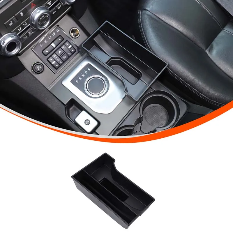 

Для Land Rover Discovery 4 LR4 2013-2016 ABS автомобильный ящик для хранения центрального управления, держатель для стакана с водой, органайзер, аксессуары