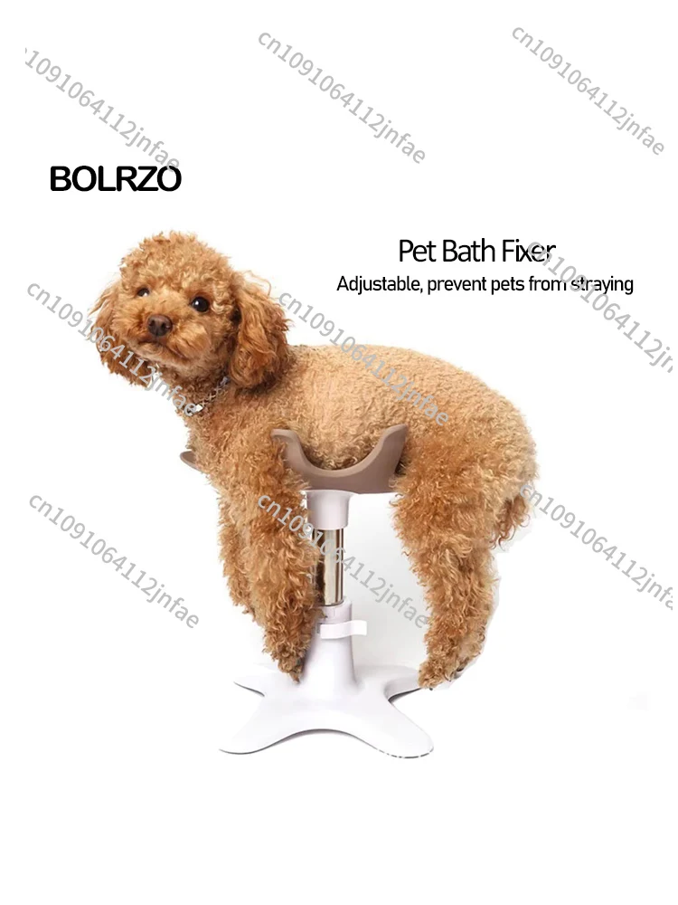 

Dog Beauty and Grooming Fixed Table with Adjustable and Detachable Base Metal Universal Pet Bath Holder
