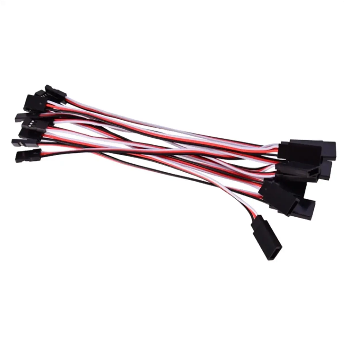 (A30I) Servo Extension Cable for RC Futaba JR, Male and Female Connectors