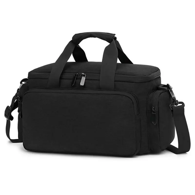 M51K-Camera Bag Shoulder Bag Water-Resistant Shock-Proof For Mirrorless Camera With Removable Dividers And Shoulder Strap