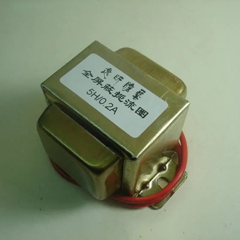 

Fully shielded choke, working current 200mA, DC resistance is 240Ω, inductance above 5H, withstand voltage 2KV