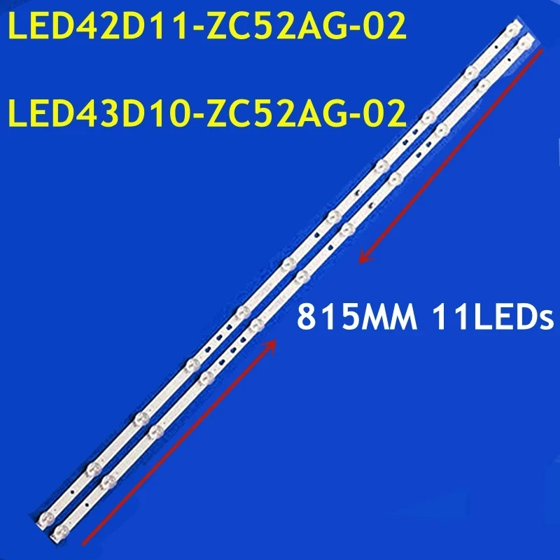 10 шт., фонарь для подсветки телефона, фонарь для 2T-C42CCMA 42M3RA LE43M31 42K31A Z43G2111 LE43C51 42C51