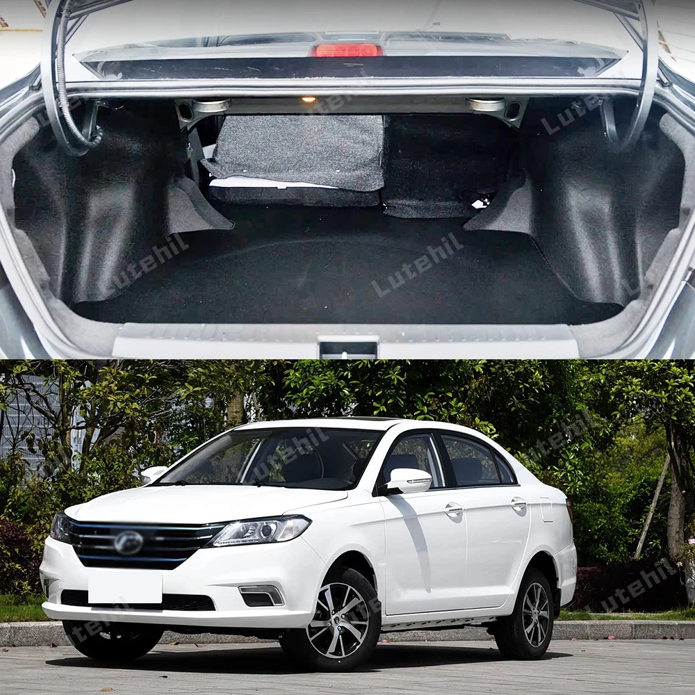 For Lifan 650EV 2018 Auto Full Coverage Trunk Mats Car Protective Pad Cargo Liner Interior Accessories