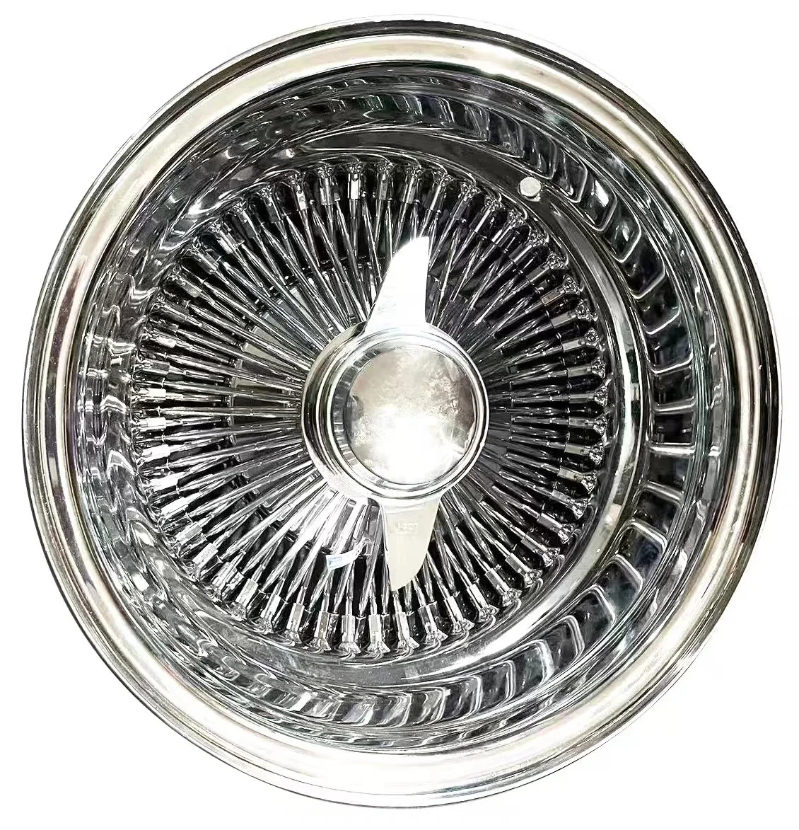 

Steel wire wheel all silver 13x5.5 13x7 14x7 13 inch 100 spoke straight lace anti chrome high-quality steel wire wheel rim 14 13