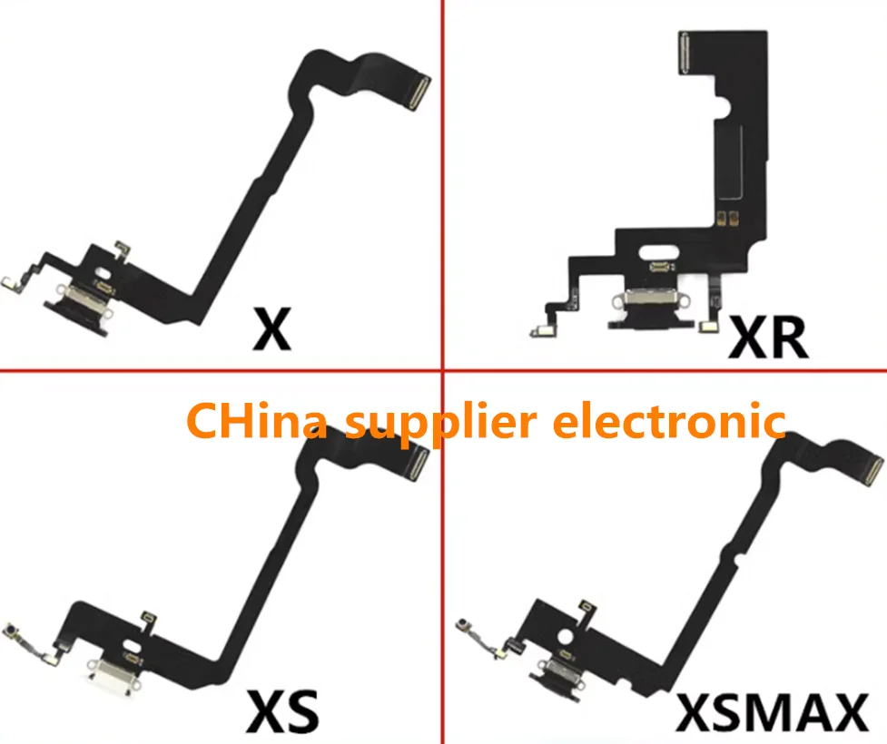 Port Flex Cable for iPhone 6 6P 6S 6SP 7 7P 8 8Plus X XR XS XSMAX USB Dock Connector Charger Ports Assembly