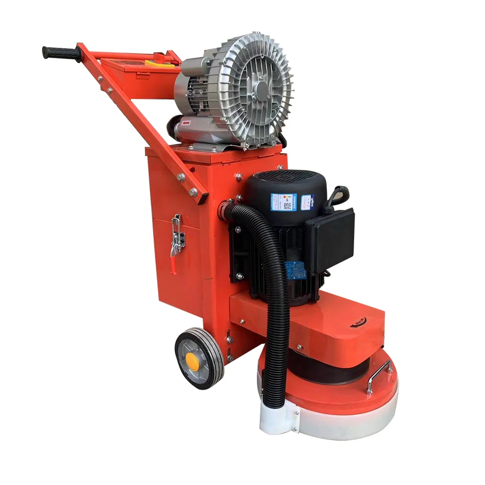 

350mm Manual Epoxy Floor Grinder 4KW Self Suction Polishing Machine for Old Cement Paint Removal Refurbishment Concrete Grinder