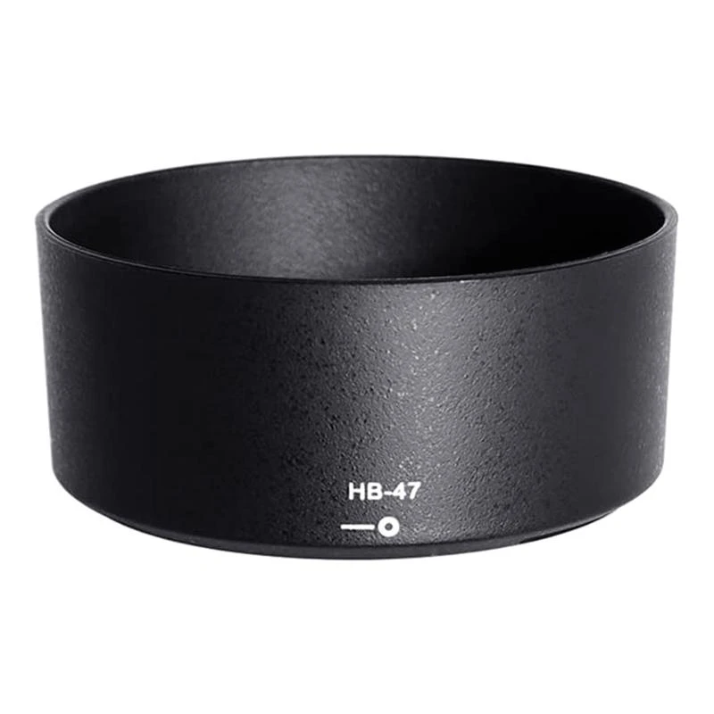hb-47 렌즈 후드 가역 카메라 렌트 용 yongnuo af50mm/1.8g 프라임 렌즈