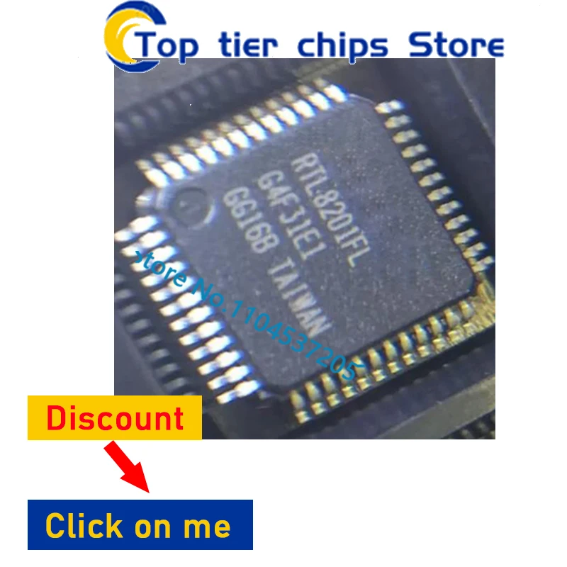 5 Stück Neues Original RTL8201BL RTL8201FL RTL8201 QFP48