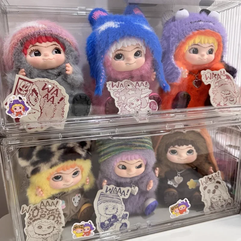 

В наличии】горячий оригинальный Wakuku Fuzzy Fun Party Series, модная слепая коробка, игрушки, коллекционные куклы Kawaii, брелок для ключей, сумка, подвесное украшение