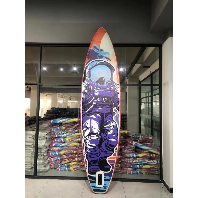Heat sealing process Non-artificial production of sup inflatable paddle board vertical stroke water