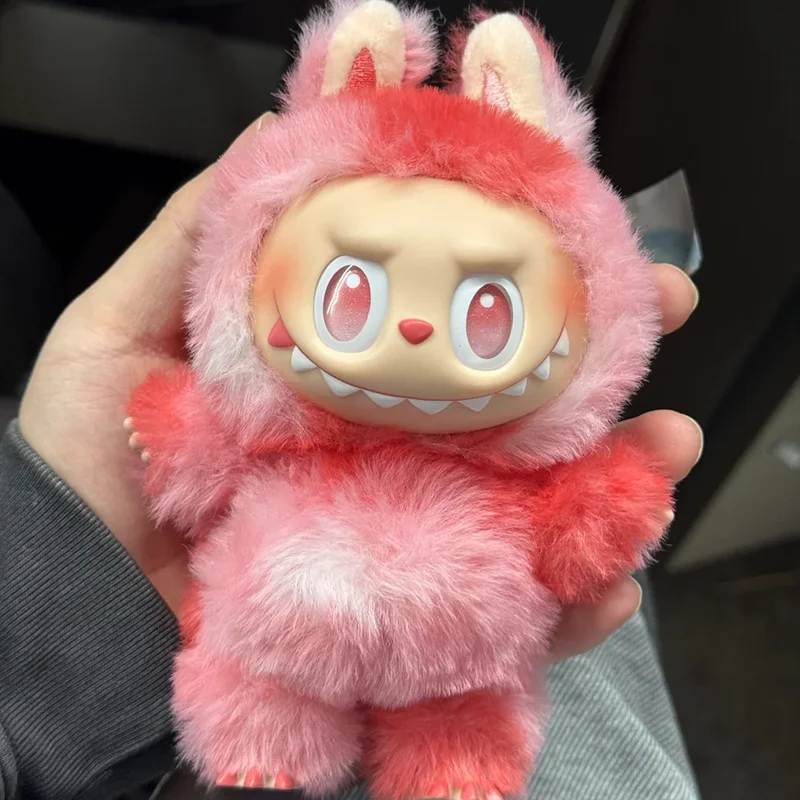 

Labubu Front High Energy Vinyl Plush Blind Box 3.0 Third Generation Commemorative Gift for Friends and Family Desktop Decoration