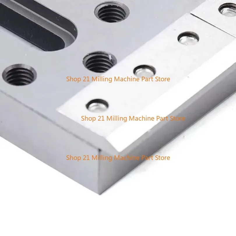 M8 CNC Wire EDM Fixture Board Stainless Jig Tool 120x100X15mm Fit Leveling & Clamping