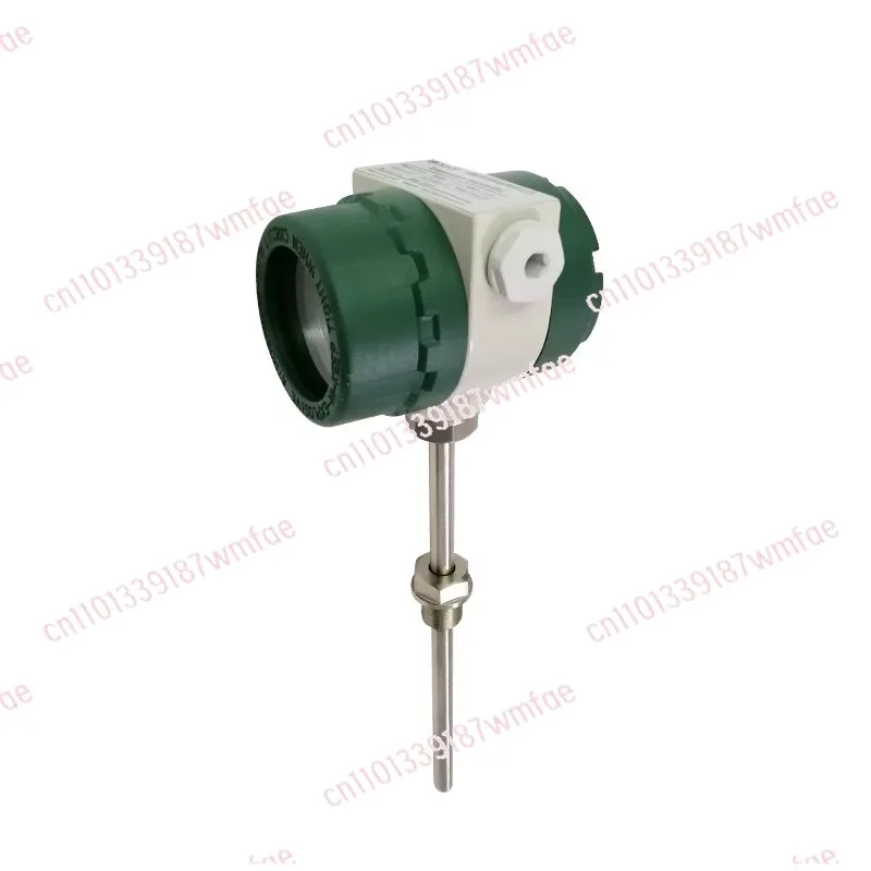 Water Tank Boiler 304 316L Probe LCD Temperature Transmitter with Thermocouple Sleeve IP67 24VDC 0-1200 4-20mA