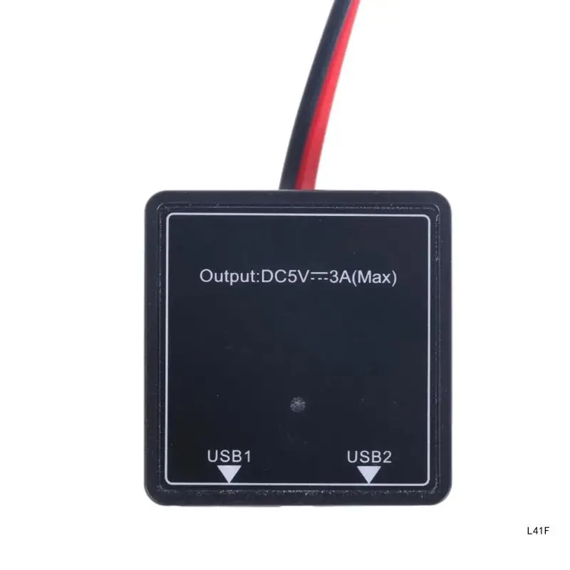 ユニバーサル USB 充電アダプタ DC5.5x2.1mm から USB 電源充電器、ソーラーパネル 12V 電源アダプタ DC6V-30V から 5V3A 用