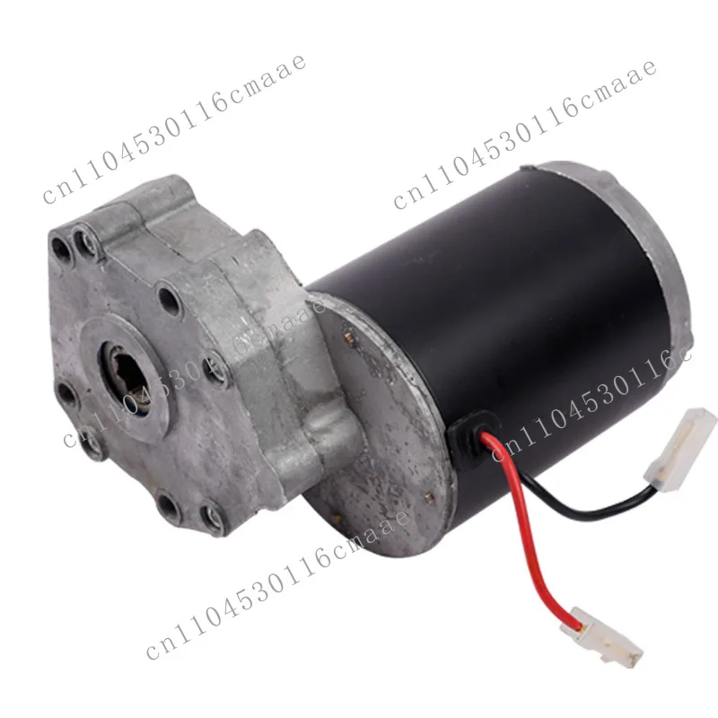 High-power four-pole brushed DC motor for mechanical equipment Low-speed gear reduction motor 600W