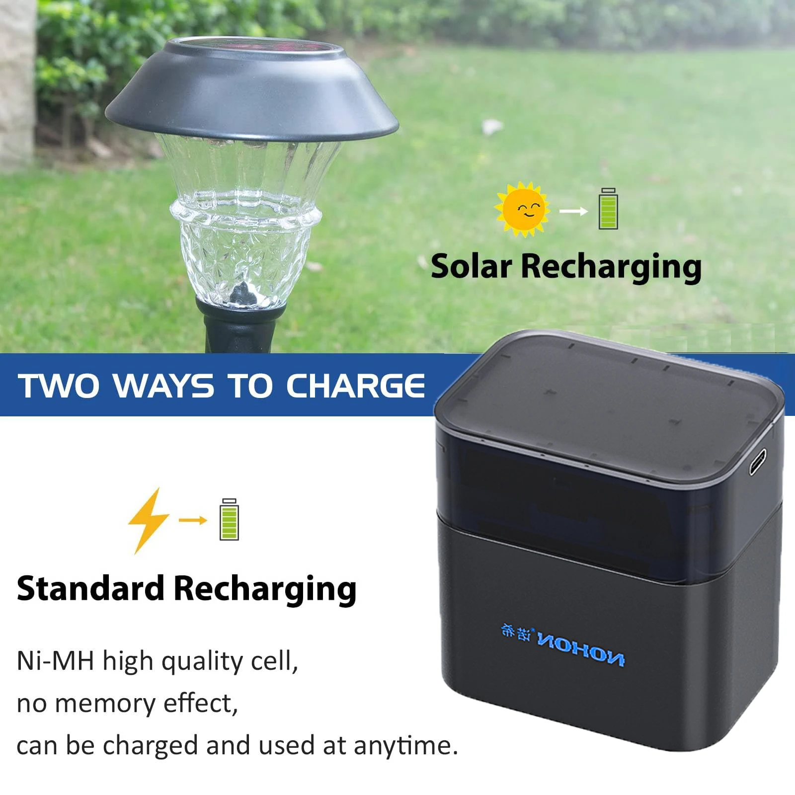 NOHON 1.5V AA แบตเตอรี่ชาร์จ 3600 มิลลิวัตต์ชั่วโมงแบตเตอรี่ลิเธียมไอออนสำหรับรีโมทคอนโทรลเมาส์ไฟฟ้าของเล่นแบตเตอรี่ AAA 1300 มิลลิวัตต์ชั่วโมงแบตเตอรี่