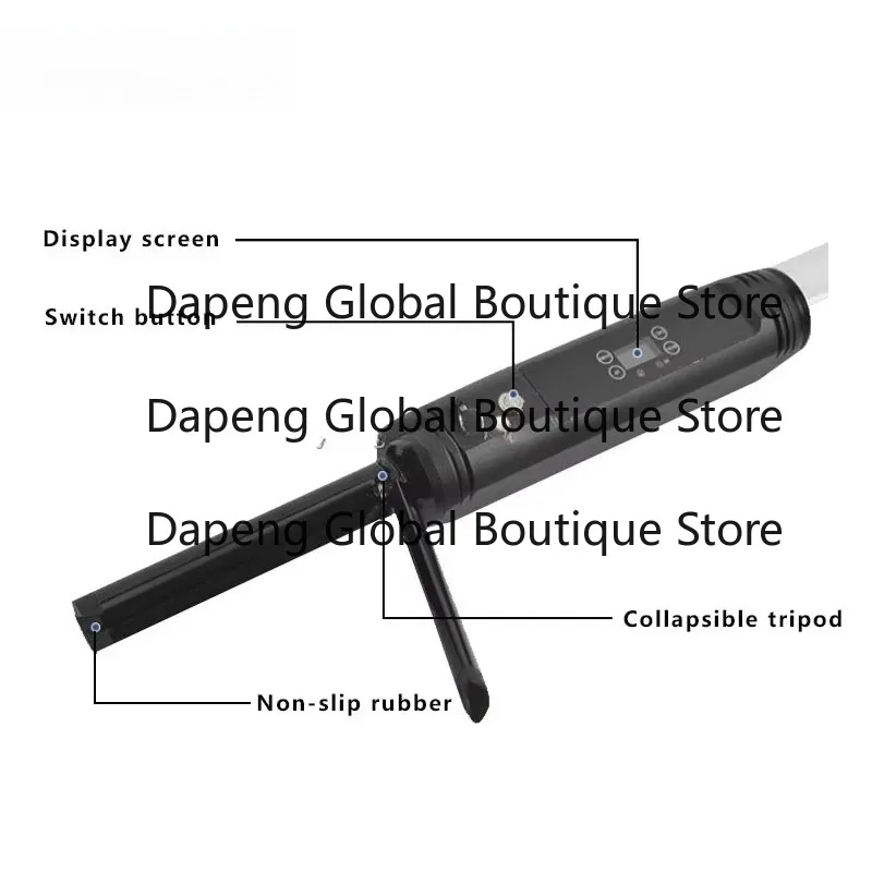 Wifi App Controlled 360 Degree RGBW Pixel LED Stage Lighting Tube Wireless Remote Decor Lamp
