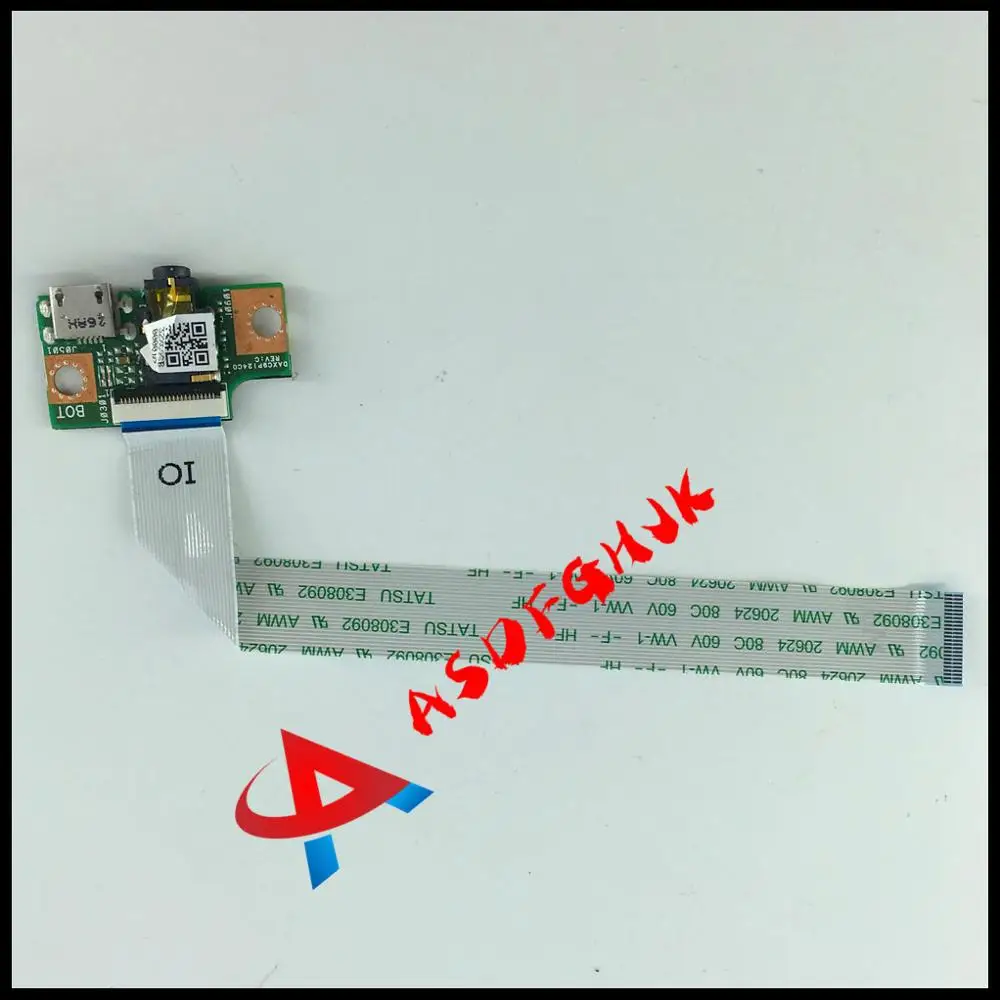 Audio Jack & charger USB Board For Asus Transformer Book T1CHI T100CH T100CHI Charging Dock Board Tablet Replacement Parts
