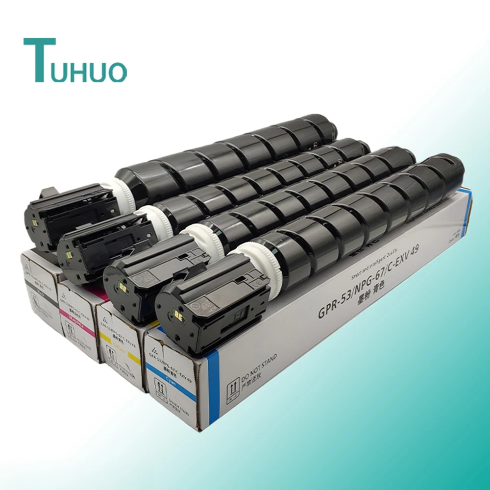 

For Canon iR-ADV C3020 3025 3120 3125 3320 3325 C3330 3520 3525 3530 Compatible Toner Cartridge Color Copier NPG67 GPR53 C-EXV49