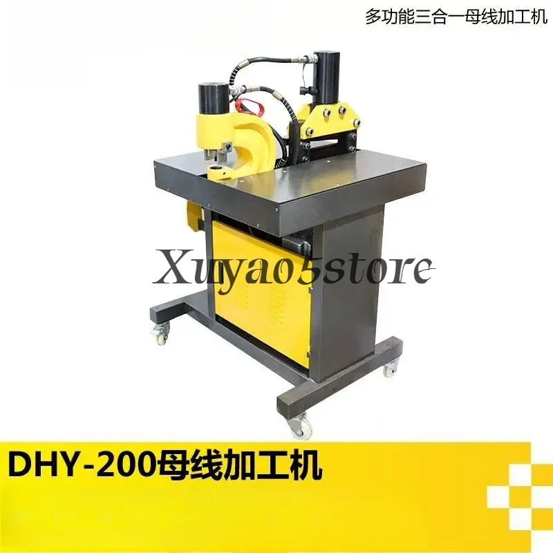 Busbar 3in1 Processing Bending Cutting Punching Machine DHY-200 200V