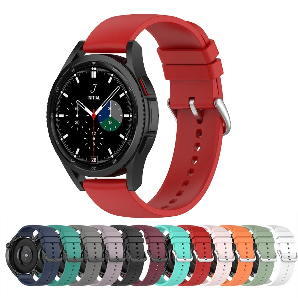 

For Samsung Galaxy Watch 4 40mm 44mm/Galxy 4 Classic 20/22mm Wristband Bracelet Sport Strap For Galaxy Watch3/Gear S3 Watchband