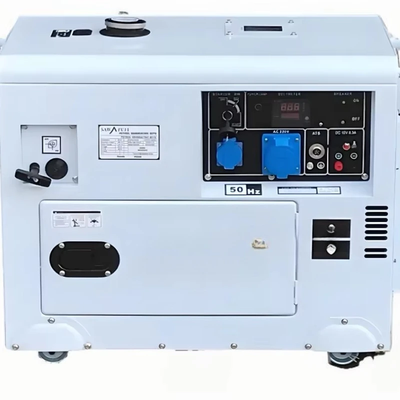 Generador portátil de gas de alta calidad de 5KW 8KVA 10KW, de doble combustible (gasolina y gas), generador de biogás.