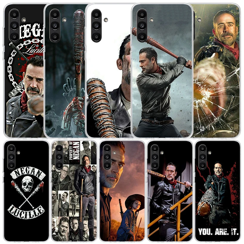 Negan The Walking Dead Phone Case For Samsung Galaxy A15 A14 A13 A12 A55 A54 A53 A52 A35 A34 A33 A32 A25 A24 A23 A22 A04S A03S A