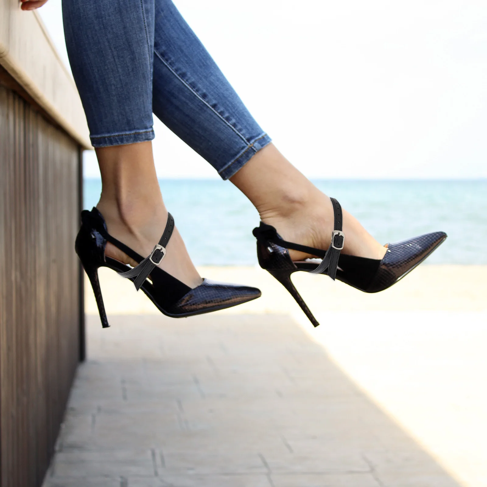 

3Pairs PU Adjustable Shoe Straps High Heel Ankle Wrap Non-Slip Detachable Accessories Replacement for Dress Sandals