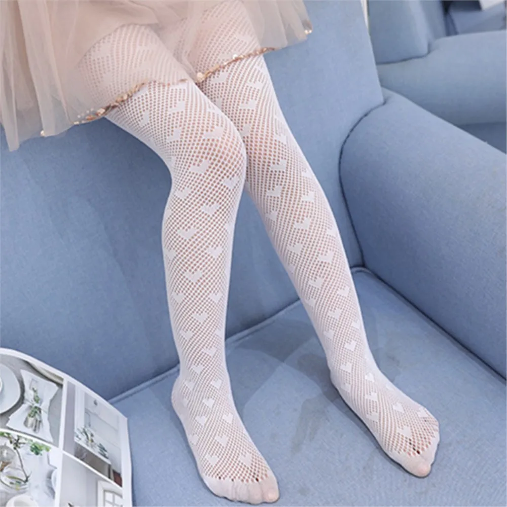 Toddler stockings ultra-thin acrobatics pants baby tights mesh hollow-out conjoined girls leggings children Pantyhose