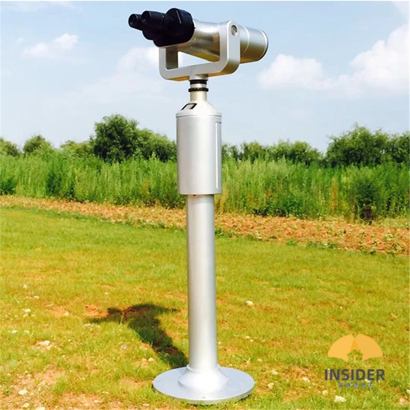 High Quality Power 20/40 X100 T805 No-Coin Waterproof Binocular Remote Telescope Telescopic System in a Scenic Spot