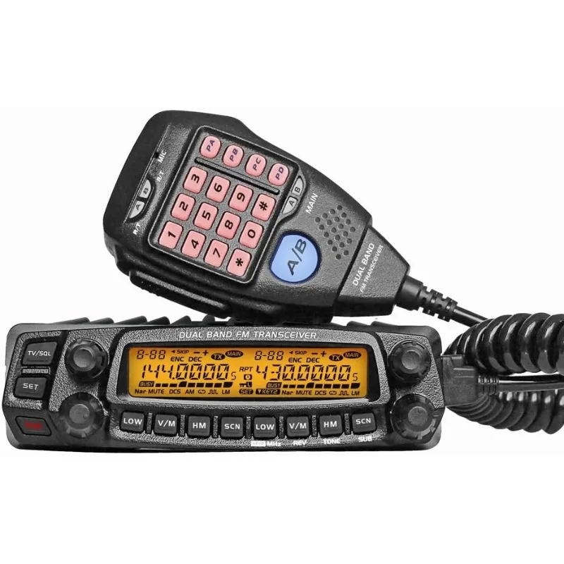 Christmas.Dual Band Mobile Transceiver VHF/UHF Transmitter Vehicle Radio AT-5888UV