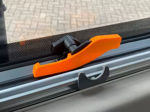 1pcs RV Window Safety Lock Left/Right Hand Window Protection Lock Catch For PolyPlastic Caravan Motorhome RV Car Accessories