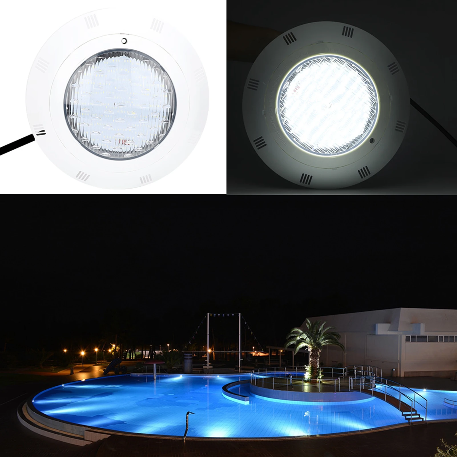 

AC12V 40W 360 LED White Color Light Underwater Swimming Pool Lights Underwater Swimming Pool Light LED RGB Swimming Pool Light