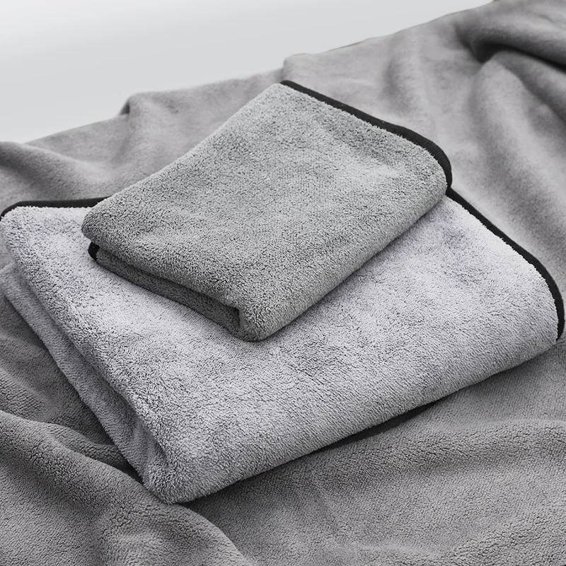 Microfiber Towel Car Wash Accessories 100X40cm Super Absorbency Car Cleaning Cloth Premium Microfiber Auto Towel One-Time Drying