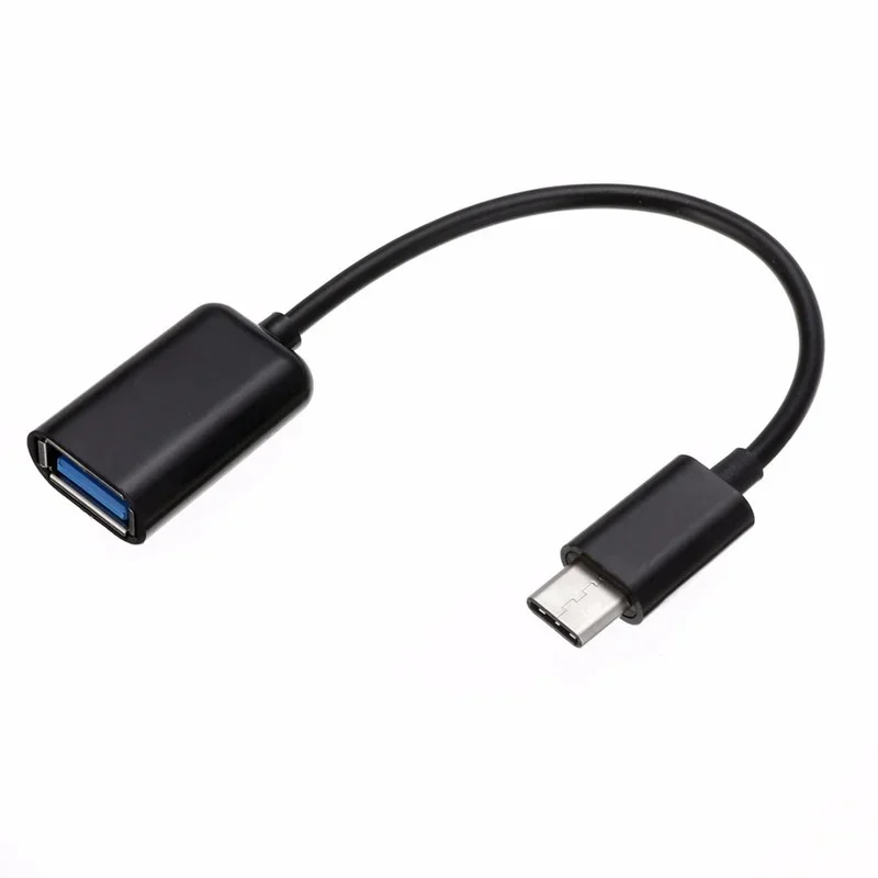 Universal Glossy USB C Linha OTG, Tipo C Masculino para USB Feminino, TG Data Sync Converter, Cabo Adaptador para iPhone, IPad, Novo, C3.1.0