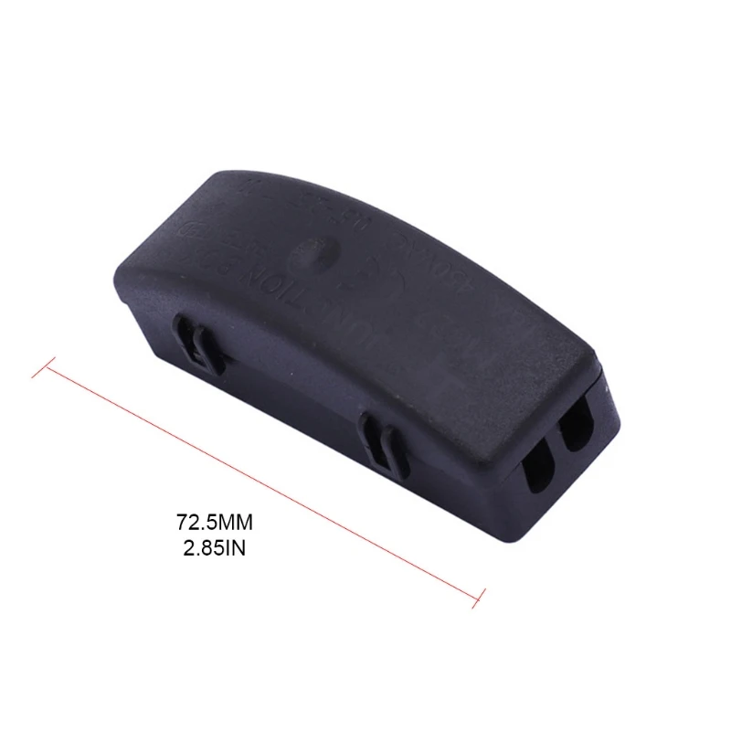 External Junction Box 2 Way Pluging Line M622 Coaxials Cable Connector Outdoor External Electrical Power Cord Box