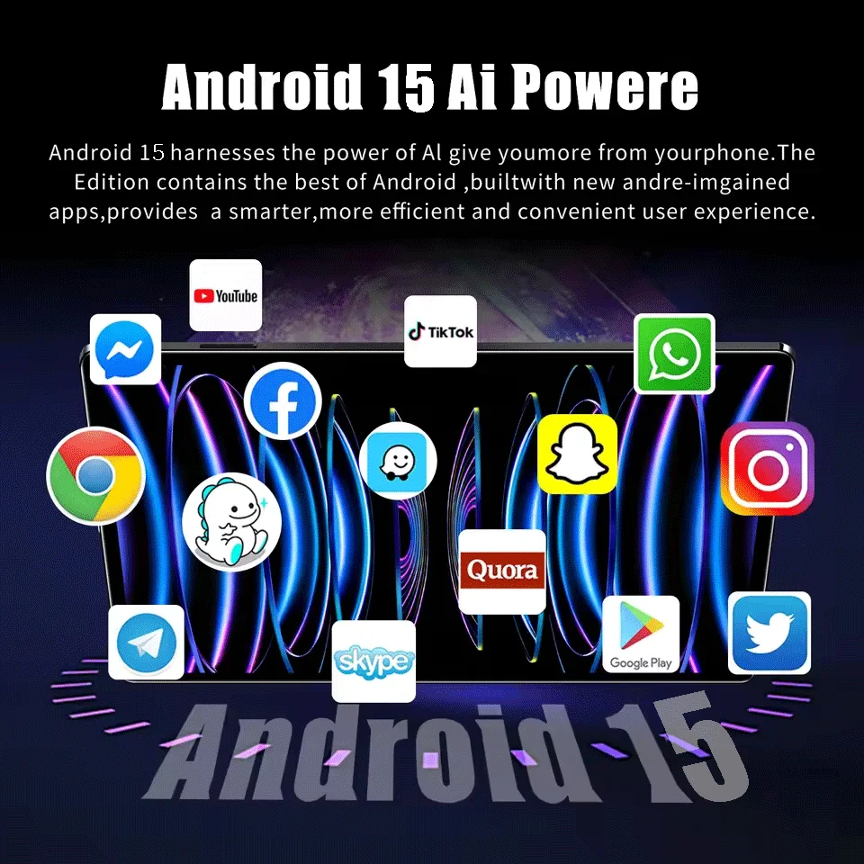 แท็บเล็ต Pad 7 Ultra รุ่น Global Original ปี 2025 ระบบปฏิบัติการ Android 15 หน่วยความจำ 22GB + 2TB ชิปประมวลผล Snapdragon 8gen3 รองรับ 5G ซิมคู่ รองรับ WIFI ความละเอียด HD 4K Mi Tab