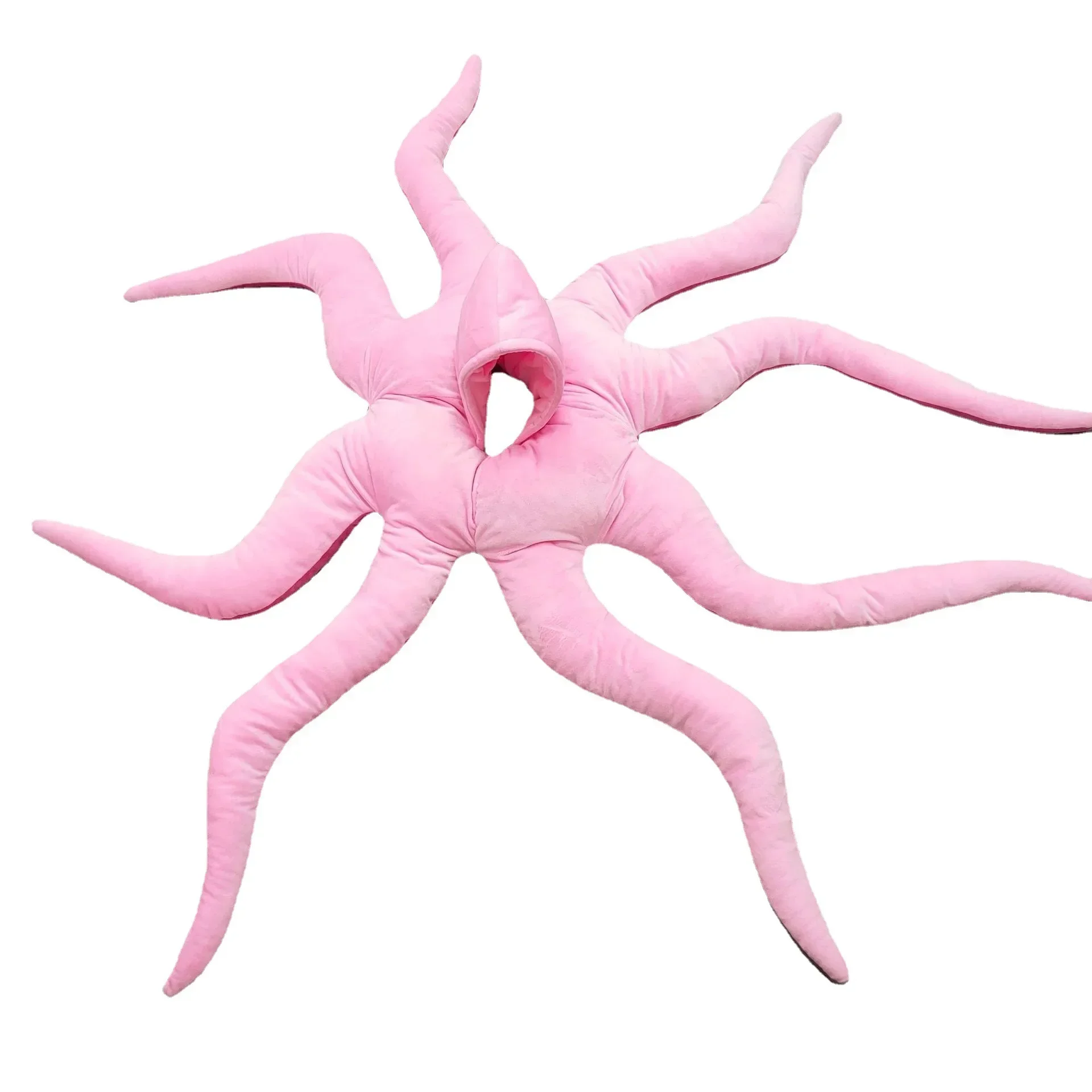 2024 NEW Octopus Cosplay For Newborn Halloween Costumes Pink Cushion Christmas Pillow Romper