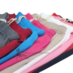 Letnie bawełniane spodnie Kung fu Tai chi Sztuki walki Wing Chun Odzież Wushu Spodnie Popularne spodnie Gongfu