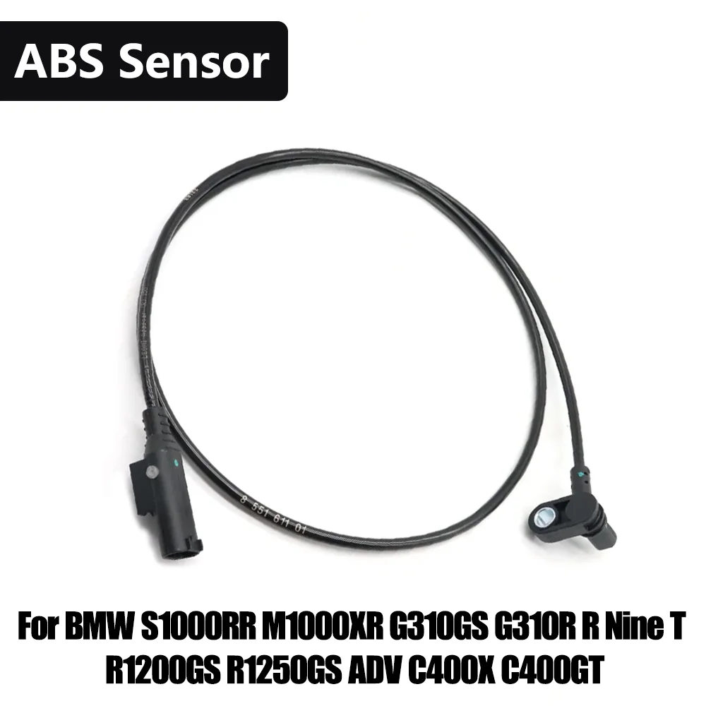 For BMW S1000RR M1000XR G310GS G310R R Nine T R1200GS R1250GS ADV R1250GSADV C400X C400GT Motorcycle ABS Wheel Speed Sensor