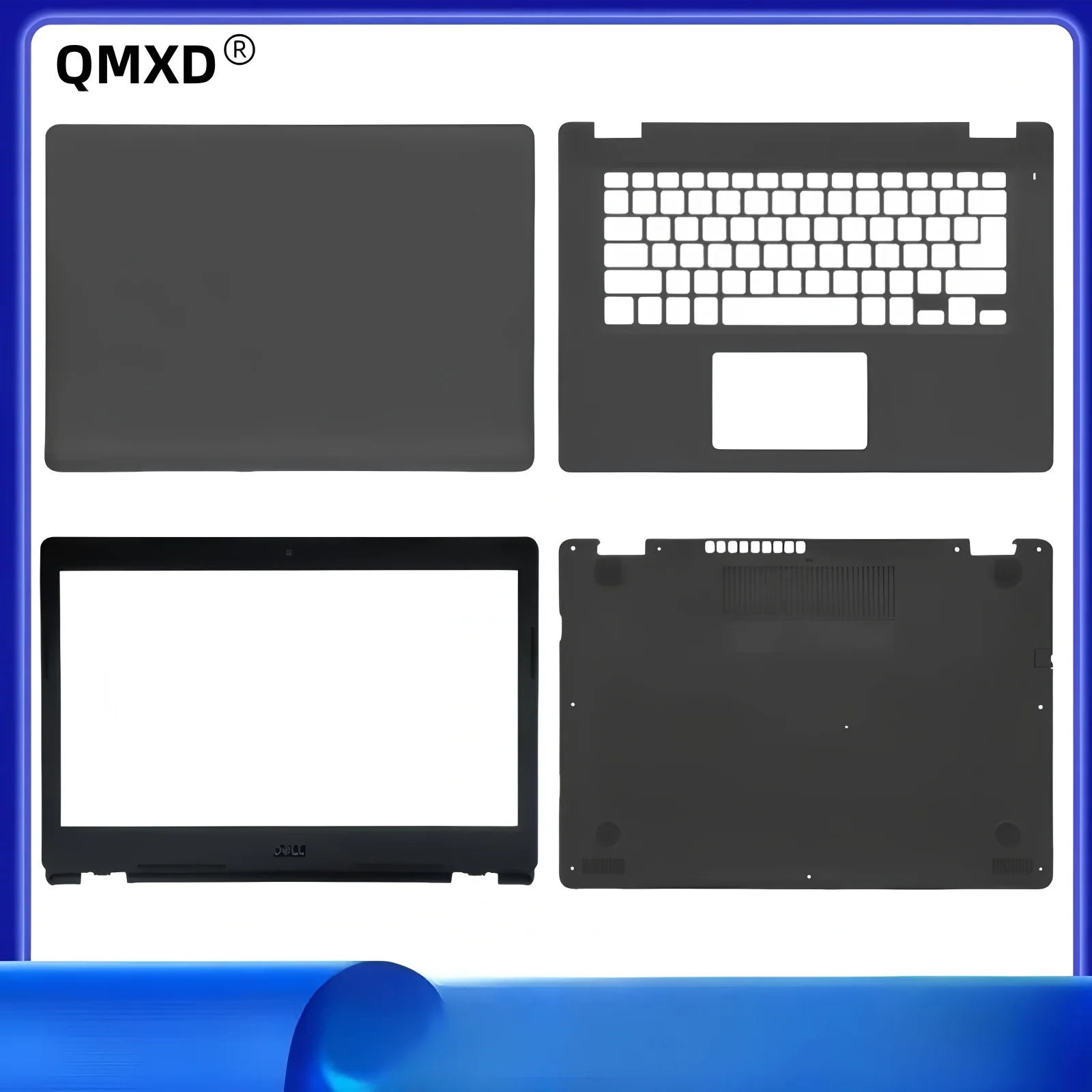 

New For QMXD® Latitude 3490 L3490 E3490 P89G LCD Back Cover Top Case/Bezel cover/ Palmrest Cover/Bottom Cover/ABCD Shell