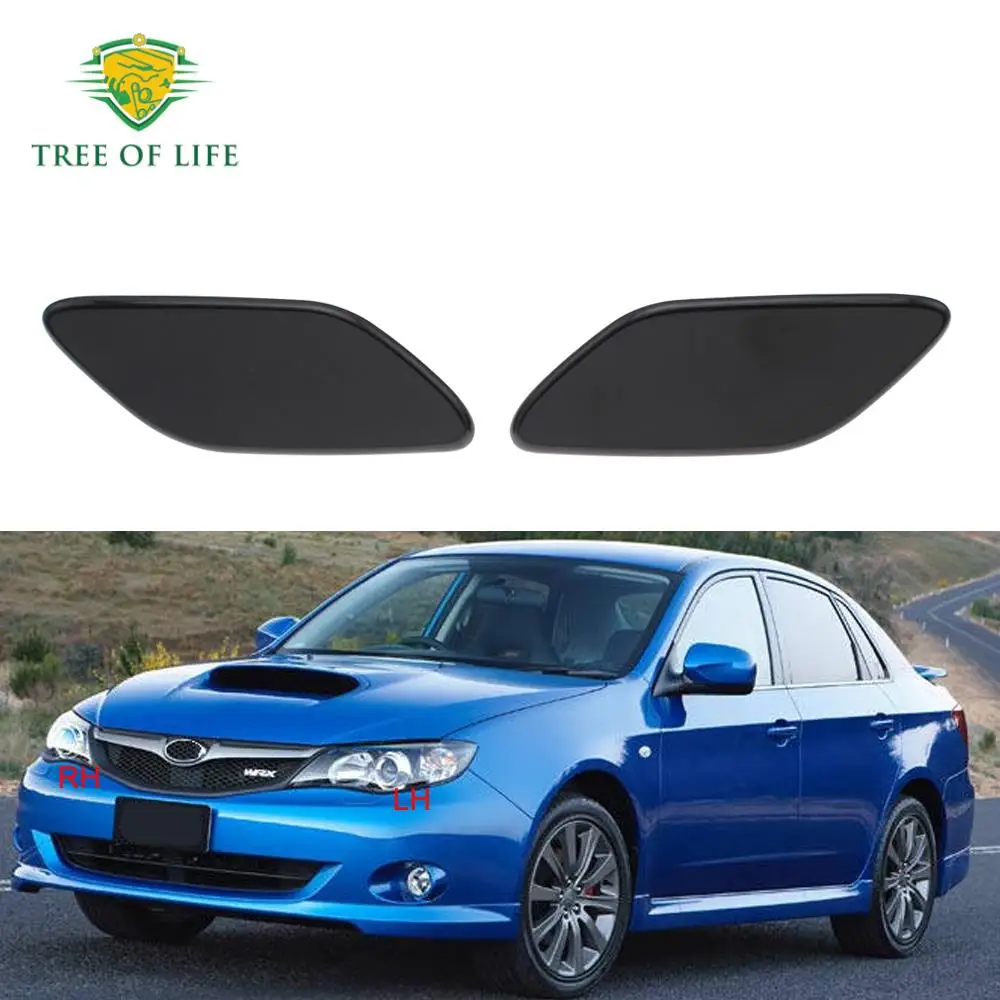 For Subaru Impreza WRX STI GH GH GR GV GE G12 G22 2007-2011 Front Headlight Washer Nozzle Cover Headlamp Water Spray Jet Cap